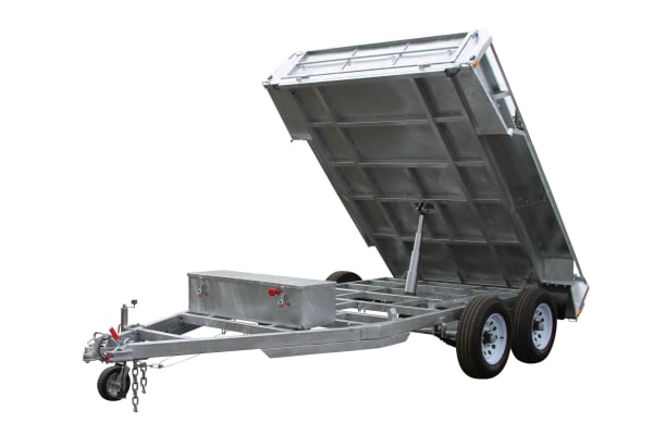 8 x 5 Hydraulic Tandem Box Trailer 10 x 6 Hydraulic Tandem Box Trailer
