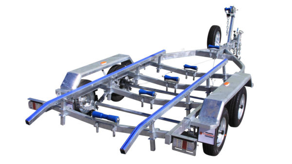 6M Tandem Braked Skid Boat Trailer
