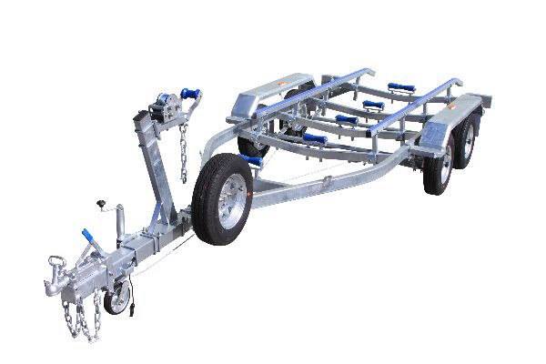 6M Tandem Boat Trailer With Skids